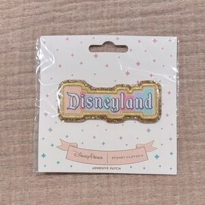 Stoney Clover Lane Disneyland Marquee Patch with Gold Trim - NEW!!